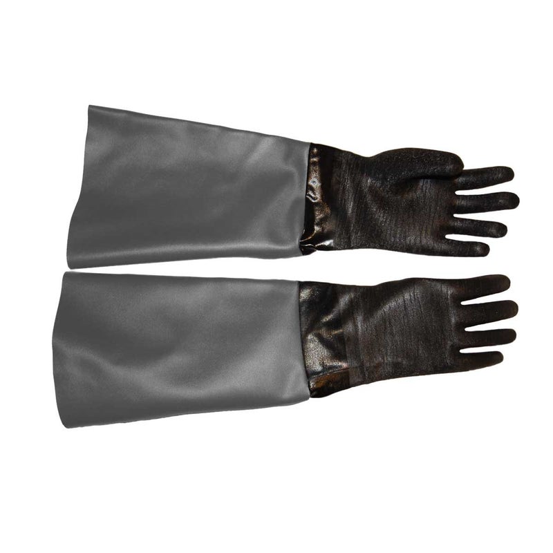 TUFF-Blast قفازات TUFF-Blast للرمل الرملي - 6" x 24" مصنوعة في الولايات المتحدة الأمريكية كبيرة - Image 4